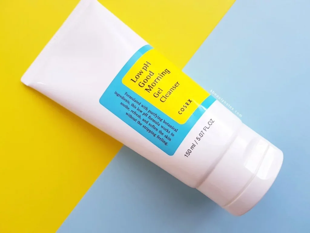 lower pH cleanser like the Cosrx