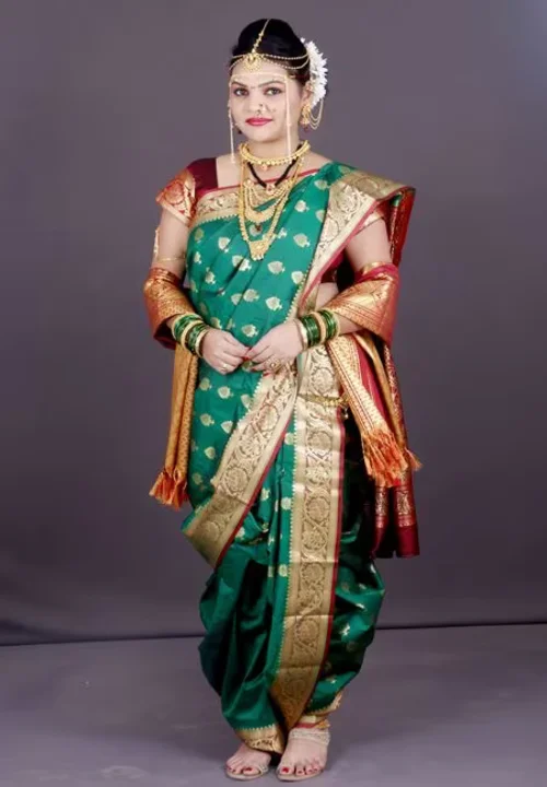 Maharashtrian Saree Draping Style
