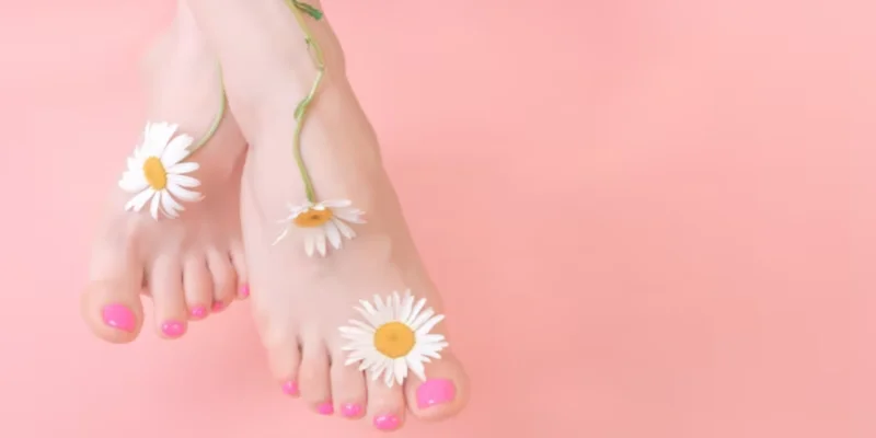 Peach to pink