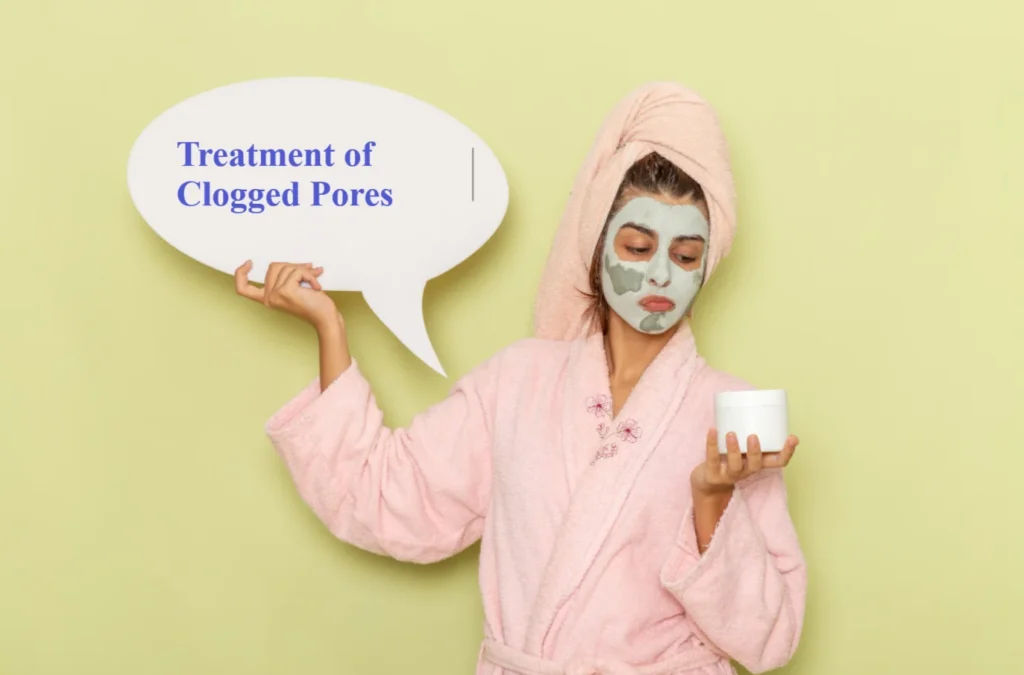 Treatment Clogged Pores
