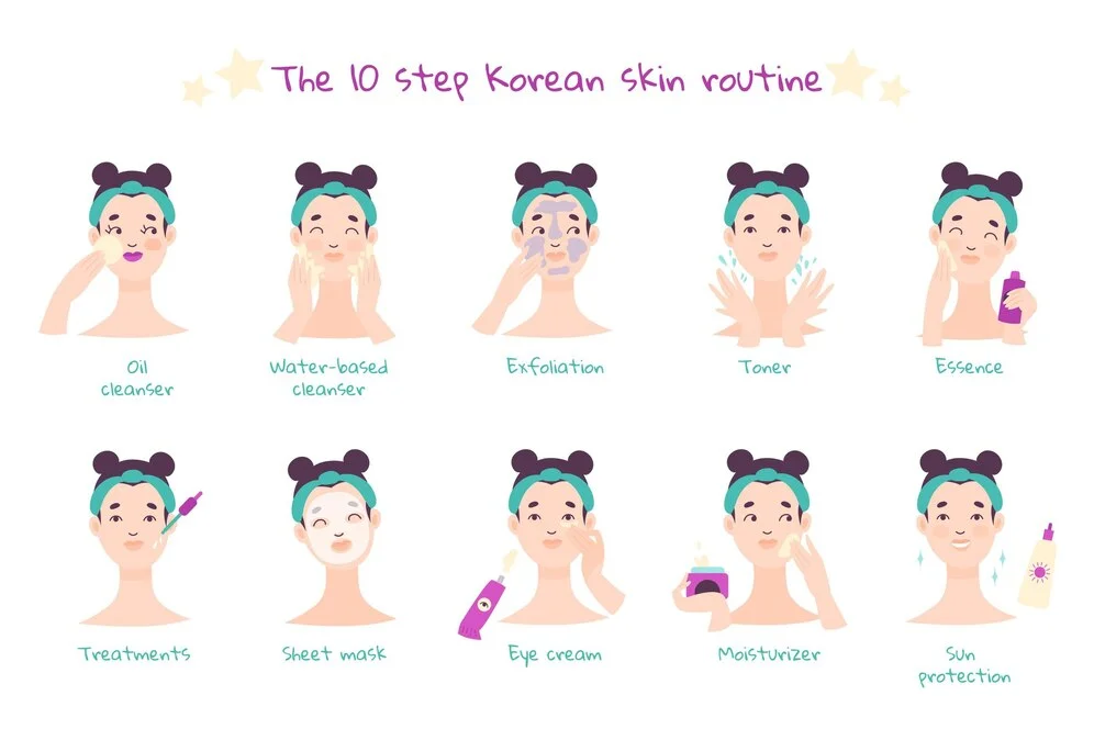 Try these 10 easy Korean skincare routine for healthy and glowing skin