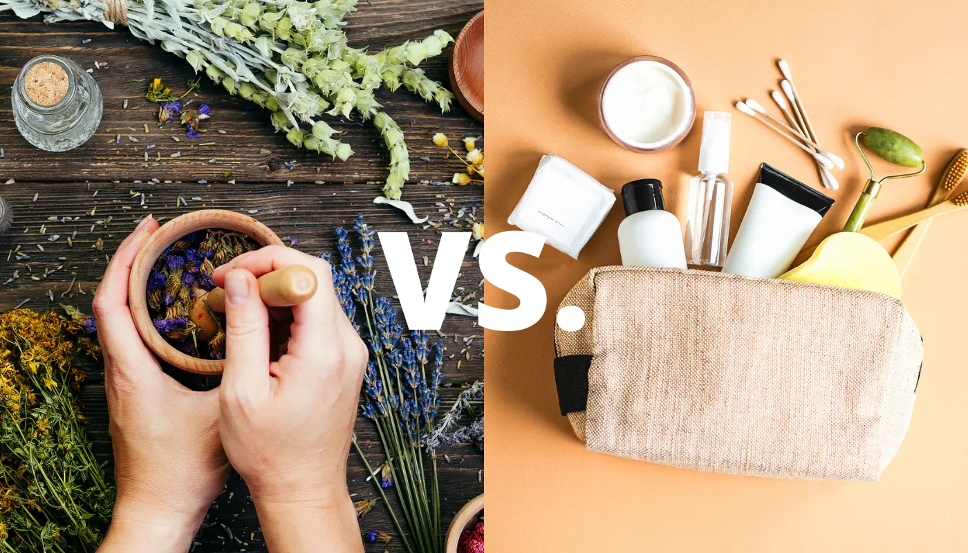 Traditional vs modern skin care